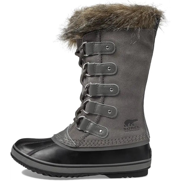SOREL Joan of Arctic™ Waterproof Boot - Quarry/Black - 6.5 - Picture 3 of 9
